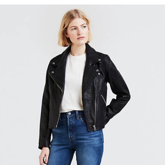 Levi’s leather motto jacket - Picture 3 of 3